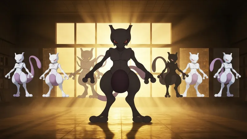 Les différents types de Mewtwo à travers les générations